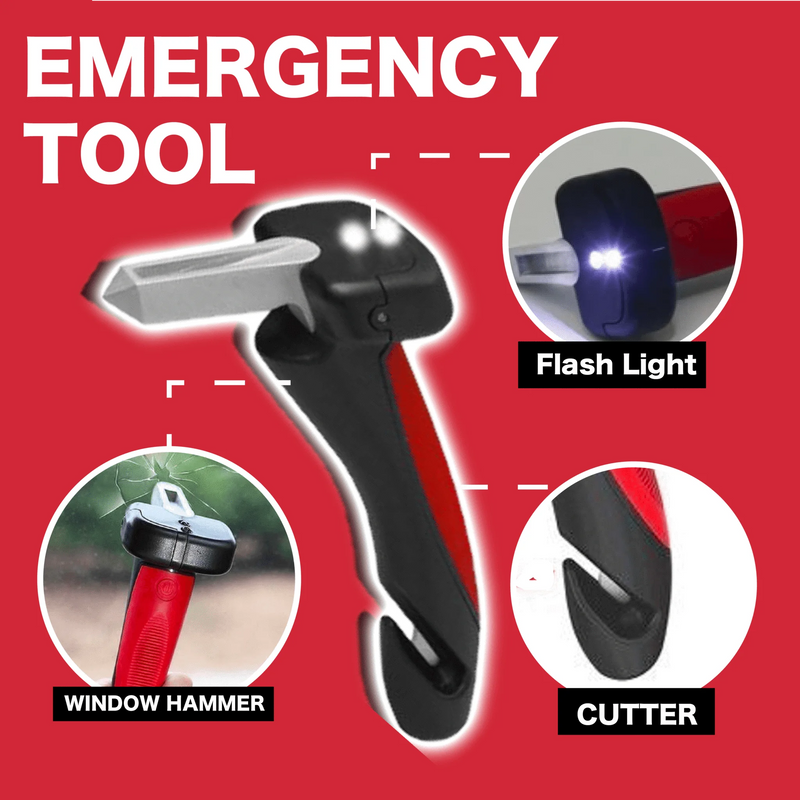 Multi-Function Car Assist Handle - Safety, Support, and Emergency Tool